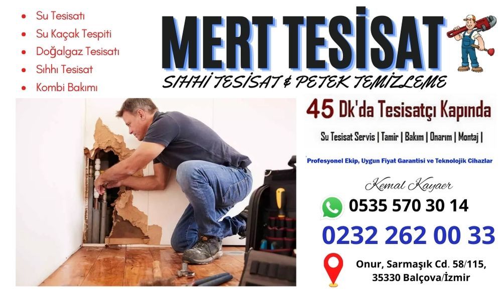 Balçova Su Tesisatçısı